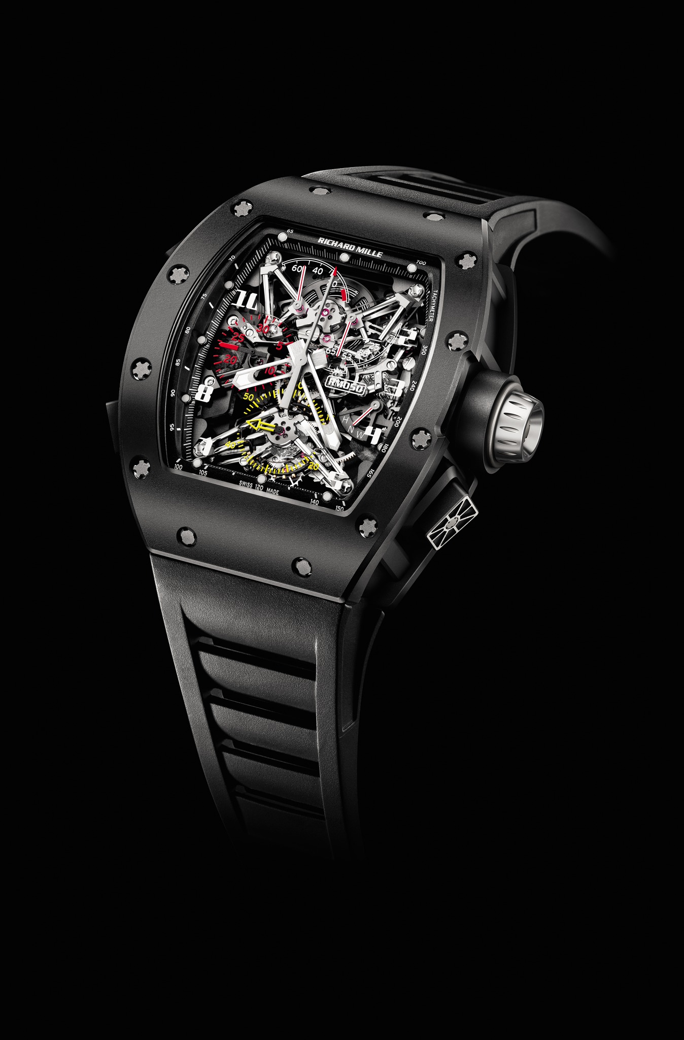 Replica Richard Mille RM 050 Tourbillon Split Seconds Competition Felipe Massa Carbon Nanotubes Watch